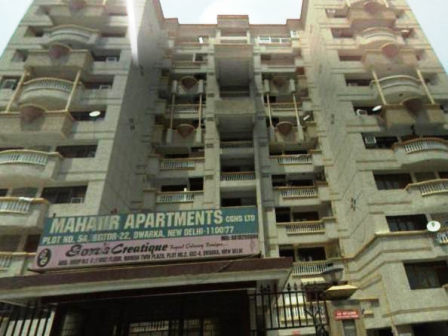 3 bhk flat for sale in Mahavir Apartments Sector 22 Dwarka, Delhi